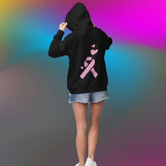 Breast Cancer Awareness Hoodie - Picture 3 of 4